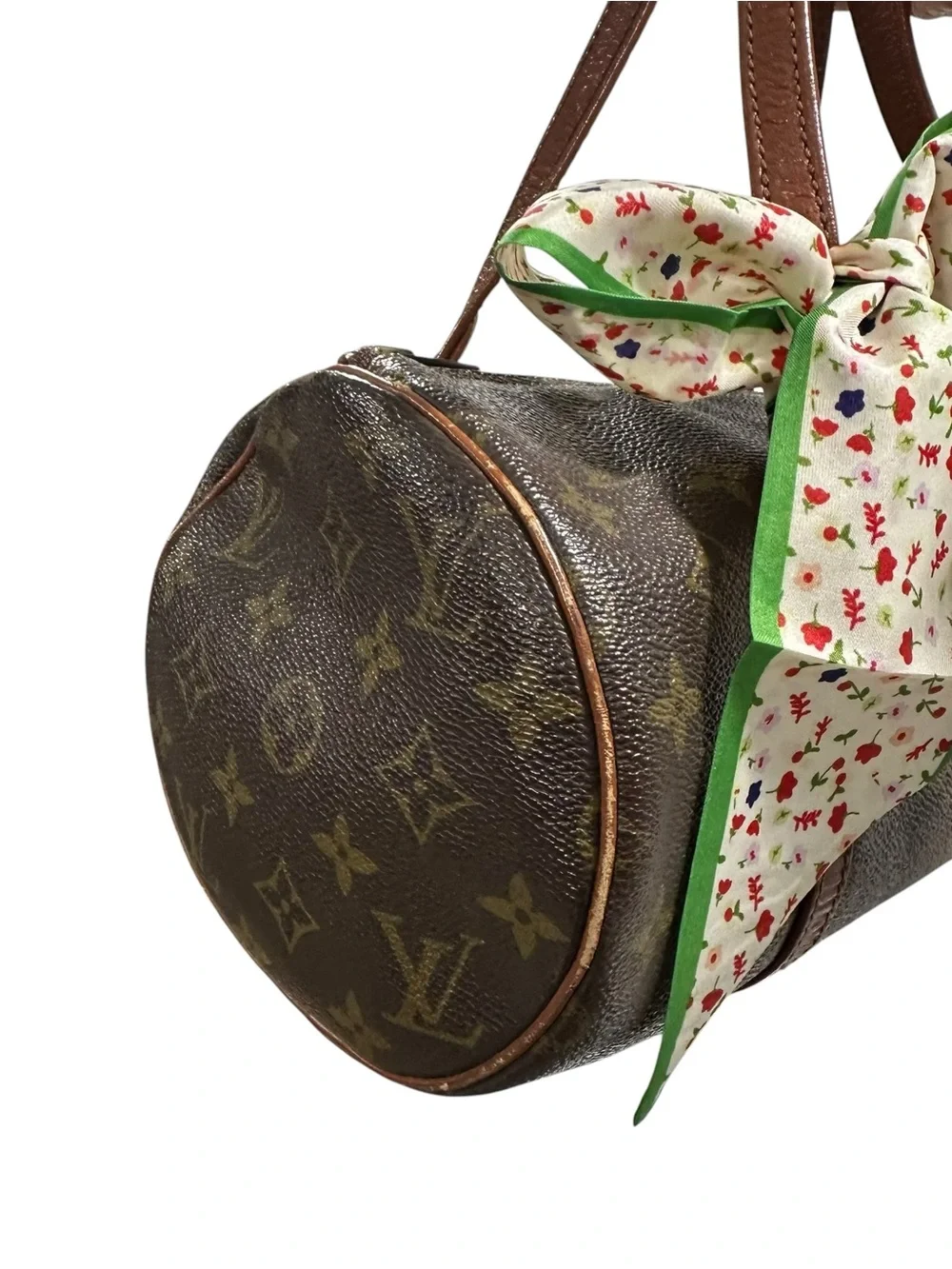 Louis Vuitton Monogram Leather 1982 Vintage Papillon 30 w.Dust Bag